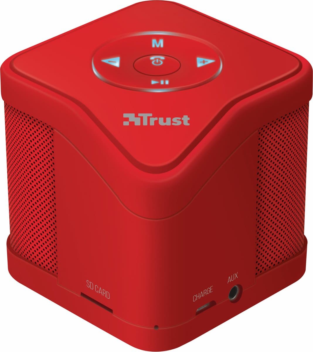 Muzo Wireless Bluetooth Speaker - red — afbeelding 1