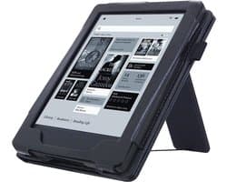 Goodline® - Hoesje geschikt voor de Kobo Aura H2O 1st Edition (6,8") N250 - 2in1 Stand Cover / Hoesje / Sleepcover - Zwart