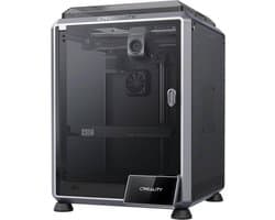Creality K1C 2026 3D-printer, 600 mm/s hogesnelheidsafdrukken, 0,1 mm precisie, 220x220x250 mm bouwvolume, 300°C spuitmond, AI-camera en automatische kalibratie, compatibel met PLA/PETG/TPU/ABS/ASA