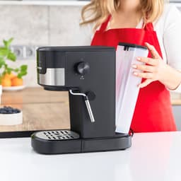 MPM - Koffiemachine - Koffieapparaat - Espressomachine 15 Bar met Aluminium Boiler en Stoompijpje — thumbnail 2