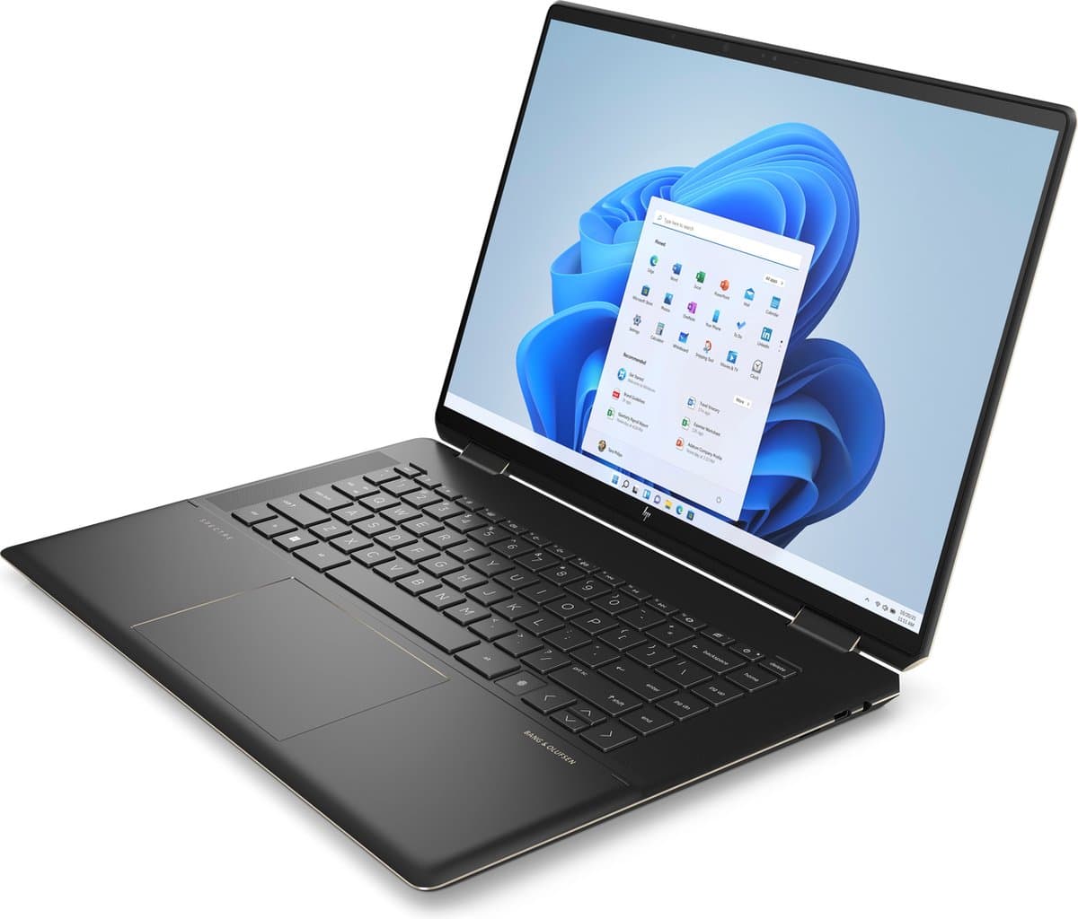 HP Spectre x360 16-f2120nd Intel® Core™ i7 i7-13700H Hybride (2-in-1) 40,6 cm (16") Touchscreen 3K+ 16 GB DDR4-SDRAM 1 TB SSD Wi-Fi 6E (802.11ax) Windows 11 Home Zwart — afbeelding 1