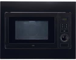 ETNA CM225ZT - Combi magnetron - 45cm - matzwart - draaideur - inhoud 25 liter - turbo hetelucht - timer - draaiplateau