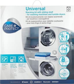 Wasmachine verhoger - Universele stapelset met schuifplateau - Verwijderbare schuifplank - Voor wasmachines met een diepte van 47-62 cm. Wasmachine verhoger — thumbnail 6