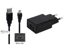 OneOne 2A lader + 0,8m zwarte Micro USB kabel. TUV / GS 100% veilig. Oplader adapter past op Ultimate Ears Blast, Boom 1, Boom 2, Boom 3, Megablast, Megaboom, Megaboom 3, Roll 1, Roll 2, Wonderboom 1 & 2