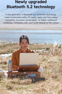 Zealot S56 Bluetooth Speaker - RGB - Uitstekende Bass - Waterdicht - 3D Surround sound - Speaker - Muziek - Luidspreker - Draadloos - Outdoor - Zwart - 40W — thumbnail 5