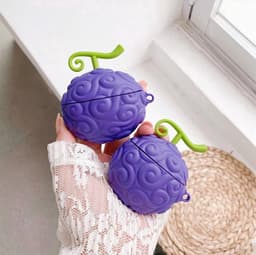 Enluxe - ''Geschikt voor'' AIRPODS PRO 3 - Hito Hito no Mi: Nika AirPod Case hoesje - One Piece Inspired Devil Fruit Design - Monkey D. Luffy Anime — thumbnail 4