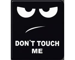 Hoesje Geschikt voor Kobo Libra Colour Hoes Book Case - eReader Hoes Geschikt voor Kobo Libra Colour Hoesje Book Cover - Don't Touch Me