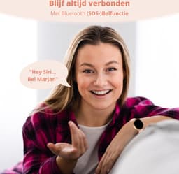 Nexvex® Ultra 2X Smartwatch voor Dames - Sporthorloge met Belfunctie - Meditatie - Bloeddrukmeter - Stappenteller - Sport Horloge - Hartslagmeter - Smart Watch Saturatiemeter - Bluetooth Activity Tracker - Android/iOS - 1.46 Inch - Roze Horlogebandje — thumbnail 5