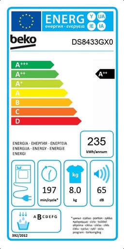 Beko DS8433GX0 - Warmptepompdroger — thumbnail 4