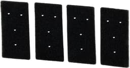 Bramokava 4x Filter geschikt voor Droger Whirlpool Bauknecht Ignis ( met 4 gaatjes) - 481010345281 - 8015250474909 - 481010716911 - Spons Foam Schuim — thumbnail 5