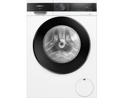 Siemens iQ500 WG44G2Z22 wasmachine Voorlader 9 kg 1351 RPM Zwart, Wit