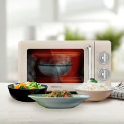 Cecotec 01709 magnetron Beige, Roestvrijstaal Grill-magnetron Aanrecht 20 l 700 W — thumbnail 2