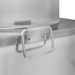 KuKoo Gevogelte Plukmachine - 60cm - Kip, Kalkoen en Eend - Roestvrij Staal - 132 Rubberen Vingers - Waterpijp - Zilver — thumbnail 4