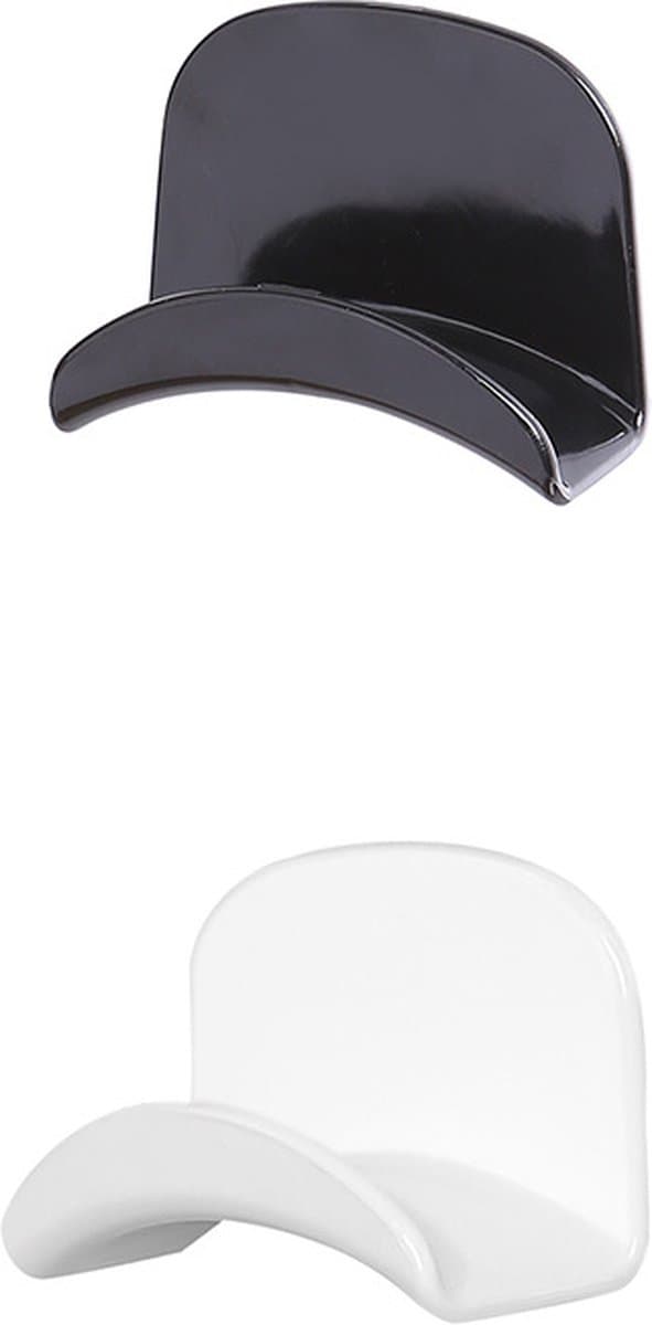 2 stuks - Headset Standaard - Headset Hanger - Koptelefoon Standaard - Koptelefoon Standaard - 9*6.5*3.3cm - wit,zwart - PP — afbeelding 1