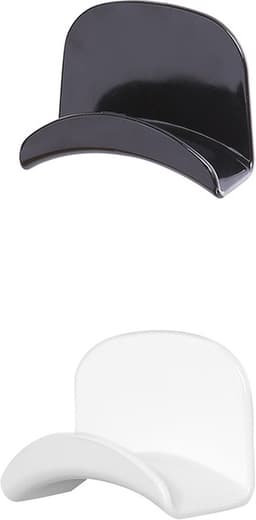 2 stuks - Headset Standaard - Headset Hanger - Koptelefoon Standaard - Koptelefoon Standaard - 9*6.5*3.3cm - wit,zwart - PP — thumbnail 1