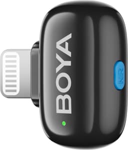 Boya Mini-15 2.4 GHz Ultra Mini Wireless Microphone Black (2TX+1RX-Lightning) — thumbnail 3