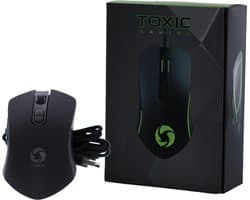 Toxic Optische USB bedrade laptop RGB gaming muis