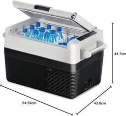 Equivera Mini Fridge for Drinks - Kleine Koelkast - Mini Koelkasten - Minibar - Mini Fridge - Mini Koelkast - Mini Koelkastje - Must have voor in Huis! — thumbnail 2