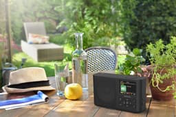 Kenwood CR-M33DAB DAB+ Radio - Interne accu - Zwart — thumbnail 4