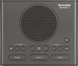TechniSat DIGITRADIO 51 - DAB+ wekkerradio (DAB, FM, wekkerradio, wekker met twee instelbare wektijden, sluimerfunctie, slaaptimer, dimbaar display, hoofdtelefoonaansluiting) zwart — thumbnail 4
