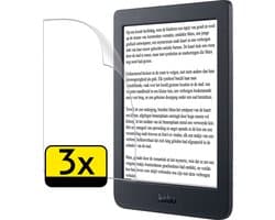 Screenprotector - Folie Geschikt voor Kobo Nia - 3 Stuks - Ultra Clear - Bescherm Folie - Soft TPU - Screen Protector