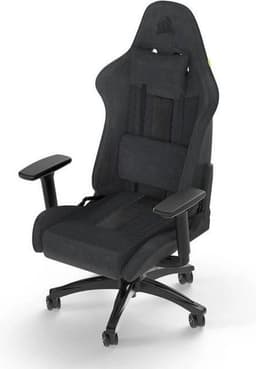 Corsair TC100 - Relaxed Gaming Stoel - Stoffen - Zwart/Grijs — thumbnail 5
