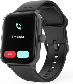 Hama 6010 Smartwatch TFT-Display Telefoonfunctie Waterdicht + GPS Zwart — thumbnail 2