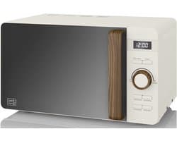 MKSS® Combi Magnetron - Combimagnetron Vrijstaand - Heteluchtoven - Inbouw Mogelijk - 800W - Wit