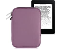 kwmobile beschermhoes voor eReader - neopreen beschermhoes lavendel - 17 x 12 x 2 cm binnenafmetingen