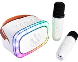 Party KARAKID20 Mini bluetooth speaker met 2 draadloze microfoons