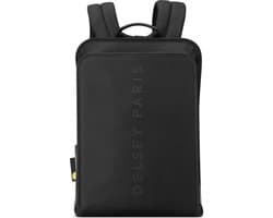 DELSEY PARIS Laptop rugzak Rugzak met laptopvak Arche 2 Compartment Backpack 25L Black Zwart
