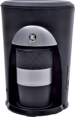 All Ride Koffiezetapparaat 24Volt Auto en Vrachtwagen - Koffiepadmachine voor Koffiepads - Koffiezet Apparaat met Koffiebeker - Auto Accessoiries voor Onderweg - Zwart — thumbnail 1