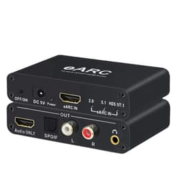 DAC HDMI eARC Audio Extractor Audio Converter Digitaal Naar Analoog — thumbnail 1