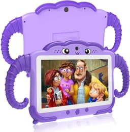 ApexArte® Kindertablet Vanaf 3 Jaar - Tablet Kinderen - Kinderspeelgoed - Lila — thumbnail 1
