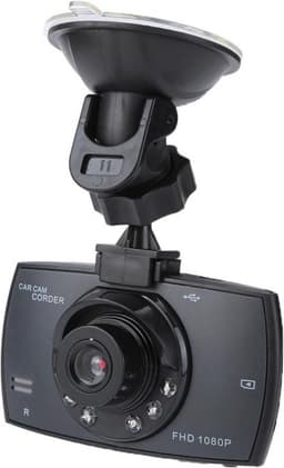 VCTparts® Auto Dashcam HD 1080P 1CH Dashboard Video Recorder met Nachtzicht + Continue Voeding Zwart — thumbnail 4