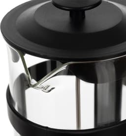 Koffiemaker French Press 1000ML Zwart - Koffie / Thee maker 1 Liter — thumbnail 4