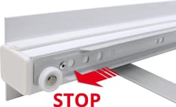 Scanpart tussenstuk voor wasmachine en droger met werkblad - Geschikt voor AEG Bosch LG Miele Samsung Siemens Zanussi Whirlpool - Stapelkit - Universeel — thumbnail 11