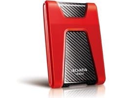 ADATA DashDrive Durable HD650 Externe Harde Schijf 1 TB Rood