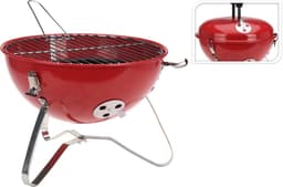 Wilderness Houtskoolbarbecue Bolvorm - Rood — thumbnail 1