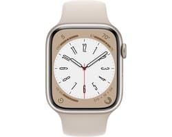 Apple Watch Series 8 - 45mm - Sterrenlicht Aluminium