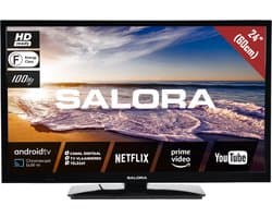 Salora 24LED9109CTS2ANDROID - 24 inch - HD - Android TV - 2022