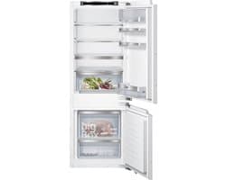 Siemens KI77SADE0 - iQ500 - Inbouw Koel-vriescombinatie - 157.8 x 55.8 cm - Vlakscharnier - hyperFresh Plus: Fruit en groenten blijven - Led verlichting - langer vers - superKoelen: snel koelen van verse producten