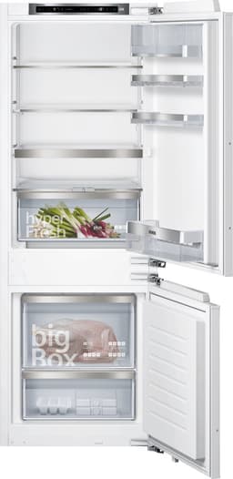 Siemens KI77SADE0 - iQ500 - Inbouw Koel-vriescombinatie - 157.8 x 55.8 cm - Vlakscharnier - hyperFresh Plus: Fruit en groenten blijven - Led verlichting - langer vers - superKoelen: snel koelen van verse producten — thumbnail 1