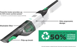 BLACK+DECKER REVHV8C-QW Reviva™ kruimeldiefkruimeldief - 7,2V — thumbnail 3
