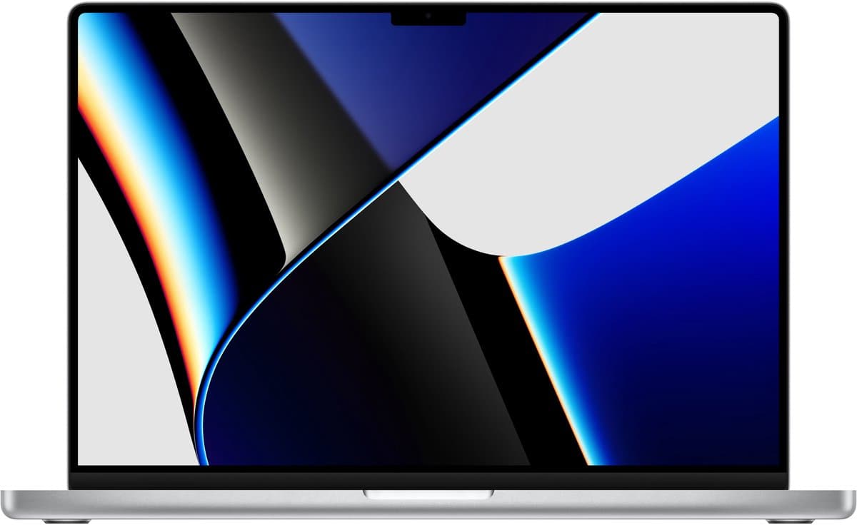 Apple MacBook Pro (2021) MK1E3N/A - 16 inch - Apple M1 Pro - 512 GB - Zilver — afbeelding 1