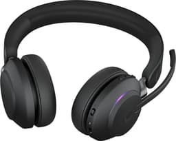 Jabra Evolve2 65 MS Stereo + Stand - Bluetooth Headset - op oor - draadloos - USB - noise isolating - zwart — thumbnail 5