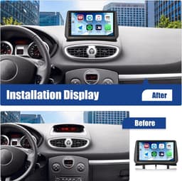 Autorradio Android 13 - 9 inch touchscreen - 6GB RAM, 128GB opslag - Met CarPlay en Android Auto - ShopVlot — thumbnail 2