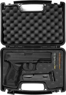 VicBre Separate gun cover with foam insert, 26 x 20 x 8 cm, hard plastic gun cover - ShopVlot — thumbnail 4