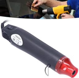 Portable Hot Air Gun, Mini Hot Air Gun 200℃ 390℉ ABS Plastic Exterior for DIY Projects(European Standard 230V) - ShopVlot — thumbnail 3
