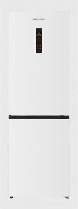 Heinner HCNF-HM400DINVE++ Koel-vriescombinatie – 400 L – No Frost – Dual Inverter Technologie – Energieklasse E – Touchbediening met LED-display – Super Freeze – Holiday-functie – Open-deur Alarm – Kinderslot – Wit – 5 Jaar Garantie — thumbnail 1